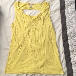Yellow Banana Republic Tank Top (Size:M) NWOT